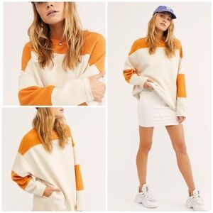 Free People Jordan Colorblock Pullover